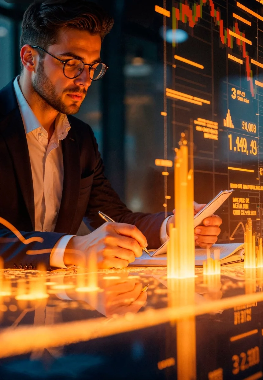 Painel digital financeiro e tecnologia contábil